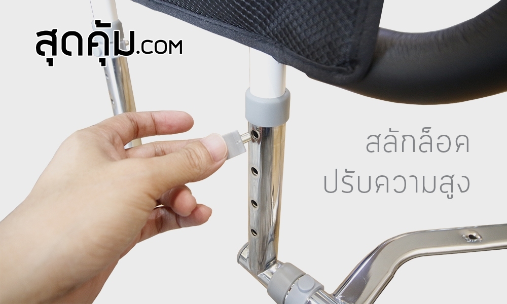 ราวกั้นตกเตียง อเนกประสงค์ รุ่น Defense-2 Silver (ดีเฟ้นท์-ทู ซิลเวอร์)